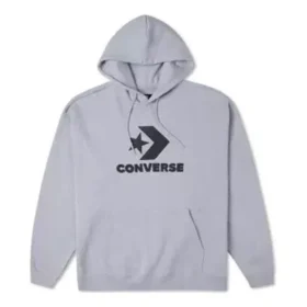 Sweat à capuche ample Go-To Star Chevron, tailles asiatiques « Gris »