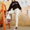 Sweat à capuche Asia Sizing « Red Brown »