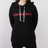 Sweat à capuche avec grand logo « Black » (tailles asiatiques)