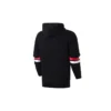 Sweat à capuche avec inscription « Collegiate » – Tailles asiatiques – « Black »
