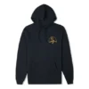 Sweat à capuche avec logo Mountain, tailles asiatiques « Noir »