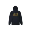 Sweat à capuche avec logo Mountain, tailles asiatiques « Noir »