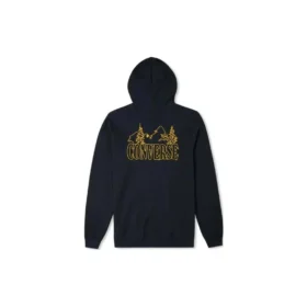 Sweat à capuche avec logo Mountain, tailles asiatiques « Noir »