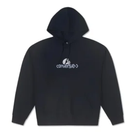 Sweat à capuche avec logo tête de mort, tailles asiatiques « Noir »