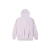 Sweat à capuche brodé avec logo, violet