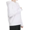 Sweat à capuche brodé d&rsquo;étoiles en chevrons BB, tailles asiatiques « Blanc »