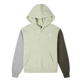 Sweat à capuche brodé Star Chevron, tailles asiatiques « Olive »