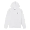 Sweat à capuche à chevrons et étoiles brodées, tailles asiatiques « Blanc »