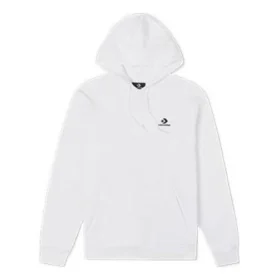Sweat à capuche à chevrons et étoiles brodées, tailles asiatiques « Blanc »