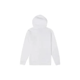 Sweat à capuche à chevrons et étoiles brodées, tailles asiatiques « Blanc »