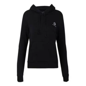 Sweat à capuche à chevrons et étoiles brodées, tailles asiatiques « Noir »