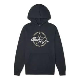 Sweat à capuche Chuck Patch déstructuré, tailles asiatiques « Noir »