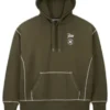 Sweat à capuche Converse x Patta Gold Standard, tailles asiatiques « Utility Green Heather »
