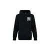 Sweat à capuche Court Graphic, tailles asiatiques « Noir »