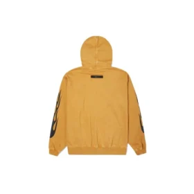 Sweat à capuche Court-Ready Cloud Washed Graphic, tailles asiatiques « Wheat » Sweat à capuche Court-Ready Cloud Washed Graphic, tailles asiatiques « Wheat »