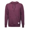 Sweat à capuche demi-zip, tailles asiatiques « Rouge »