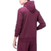 Sweat à capuche demi-zip, tailles asiatiques « Rouge »