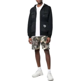 Sweat à capuche en molleton Converse x Josh Vides, tailles asiatiques « Noir » Sweat à capuche en molleton Converse x Josh Vides, tailles asiatiques « Noir »