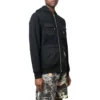 Sweat à capuche en molleton Converse x Josh Vides, tailles asiatiques « Noir »