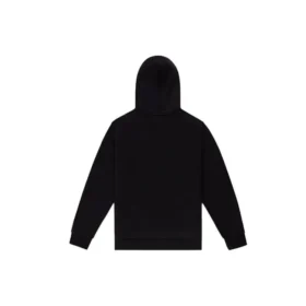 Sweat à capuche en molleton français à chevrons et étoiles brodées, tailles asiatiques « Noir »