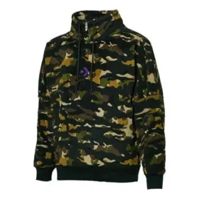 Sweat à capuche en polaire Archive Camo, tailles asiatiques « Camo Green » Sweat à capuche en polaire Archive Camo, tailles asiatiques « Camo Green »