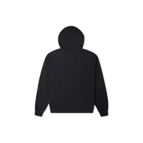 Sweat à capuche en tricot brodé d’un alphabet aux couleurs contrastées Noir Sweat à capuche en tricot brodé d’un alphabet aux couleurs contrastées Noir