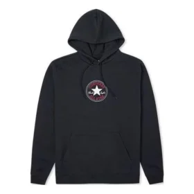 Sweat à capuche Go-To Chuck Taylor Patch, coupe standard, tailles asiatiques « Noir » Sweat à capuche Go-To Chuck Taylor Patch, coupe standard, tailles asiatiques « Noir »