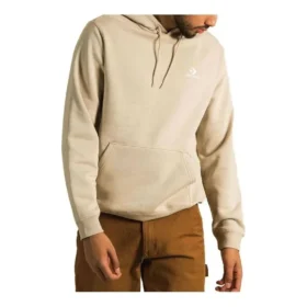 Sweat à capuche Go-To à motif étoile et chevrons brodés, coupe standard, tailles asiatiques « Beige » Sweat à capuche Go-To à motif étoile et chevrons brodés, coupe standard, tailles asiatiques « Beige »