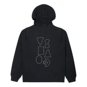 Sweat à capuche graphique Shapes Bubble, tailles asiatiques « Noir »