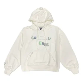 Sweat à capuche à mailles chaînées, tailles asiatiques « Beige »