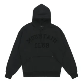 Sweat à capuche Mountain Club, tailles asiatiques « Noir »
