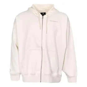 Sweat à capuche oversize zippé sur toute la longueur, tailles asiatiques « Off White »