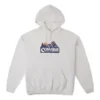 Sweat à capuche épais OS avec logo en relief, tailles asiatiques « Blanc »