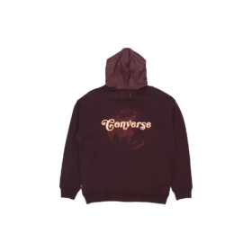 Sweat à capuche Renew Retro, tailles asiatiques « Bordeaux »