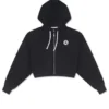 Sweat à capuche Retro Chuck, tailles asiatiques « Noir »