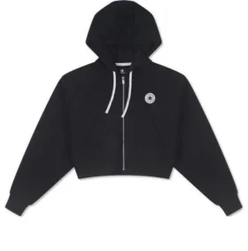 Sweat à capuche Retro Chuck, tailles asiatiques « Noir »