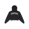 Sweat à capuche Retro Chuck, tailles asiatiques « Noir »