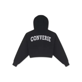 Sweat à capuche Retro Chuck, tailles asiatiques « Noir »