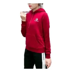 Sweat à capuche sans fermeture éclair Star Chevron brodé, tailles asiatiques « Rouge »