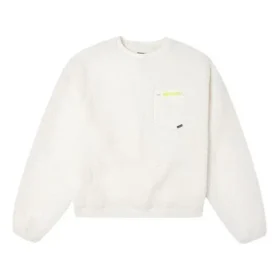 Sweat à capuche Sherpa, tailles asiatiques « Egret »