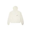 Sweat à capuche Star – Tailles asiatiques « Milk White »
