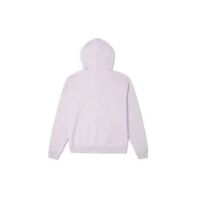 Sweat à capuche uni brodé violet Sweat à capuche uni brodé violet