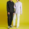 Sweat à capuche V Day, tailles asiatiques « Violet »