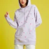 Sweat à capuche V Day, tailles asiatiques « Violet »