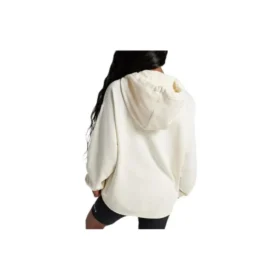 Sweat à capuche Wordmark, tailles asiatiques « Egret »