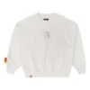 Sweat à capuche YOTR Crew, tailles asiatiques « Egret »