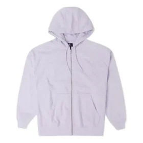 Sweat à capuche zippé intégral Duks Os, tailles asiatiques « Violet clair »