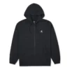 Sweat à capuche zippé intégral Go-To Embroidered Star Chevron, coupe standard, tailles asiatiques « Noir »