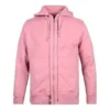 Sweat à capuche zippé intégral, taille asiatique « Pink »