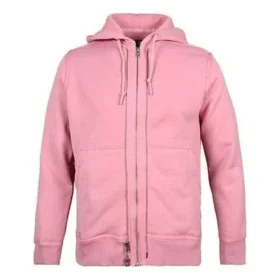 Sweat à capuche zippé intégral, taille asiatique « Pink »